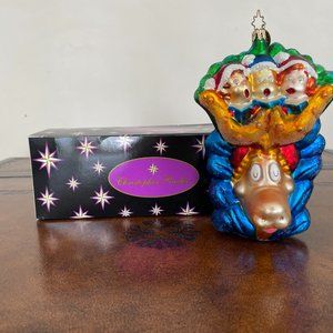 Vintage Christopher Radko Christmas Ornament 1998 Thidwick & Whozits Dr Suess